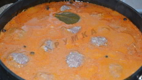 мясные тефтели с капустой