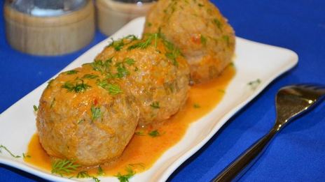 мясные тефтели с капустой