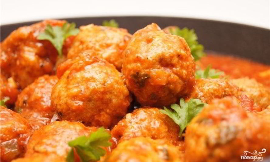 Рецепт мясные тефтели в соусе