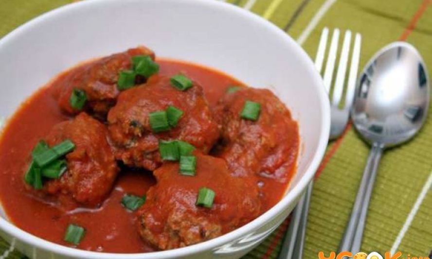 Рецепт мясные тефтели в томатном соусе