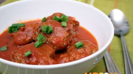 мясные тефтели в томатном соусе