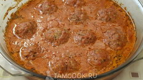 подлива для тефтелей