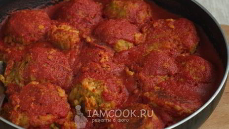 постные тефтели