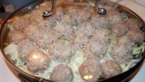 рисовые тефтели