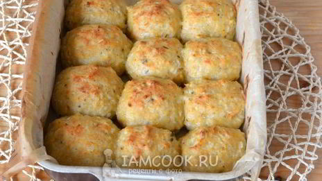 рыбные тефтели с рисом