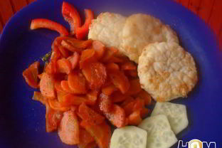 Рыбные тефтельки с морковкой