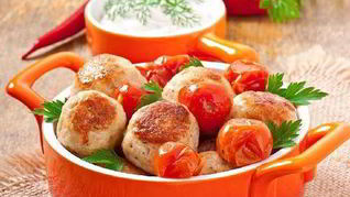 Сочные куриные тефтели