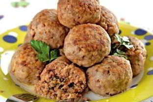 Тефтели из баранины с пшенкой