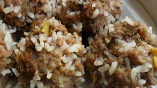 Тефтели из баранины с рисом