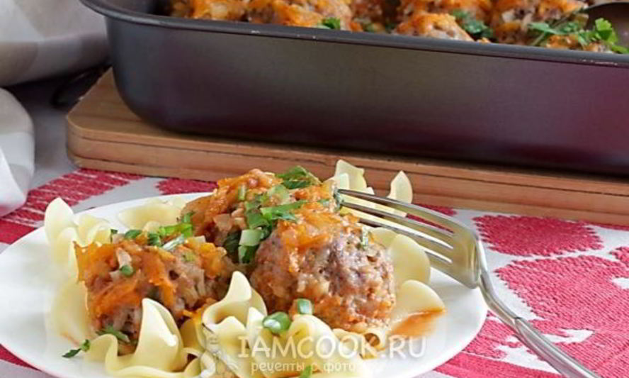 Рецепт тефтели из говядины в духовке