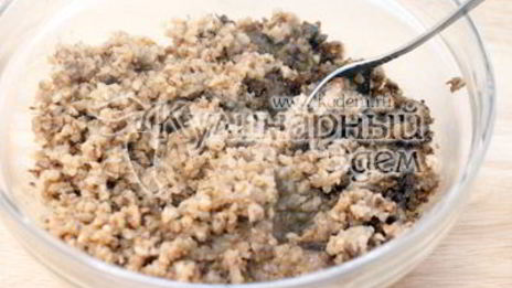 тефтели из гречки с грибами