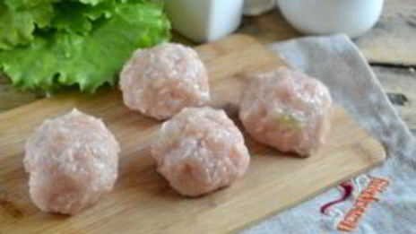 тефтели из индейки для детей