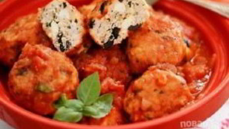 тефтели из индейки с оливками