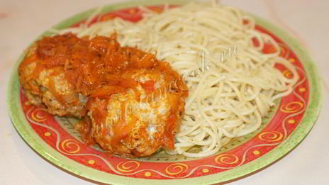 тефтели из индейки с рисом