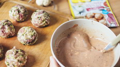 тефтели из индейки в сливочно-томатном соусе