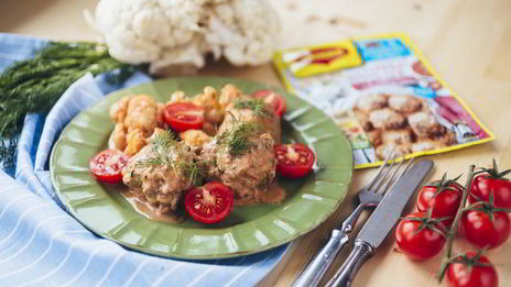 тефтели из индейки в сливочно-томатном соусе