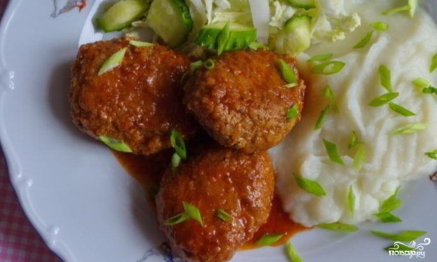 Рецепт тефтели из свинины с рисом