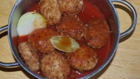 тефтели из свинины с рисом