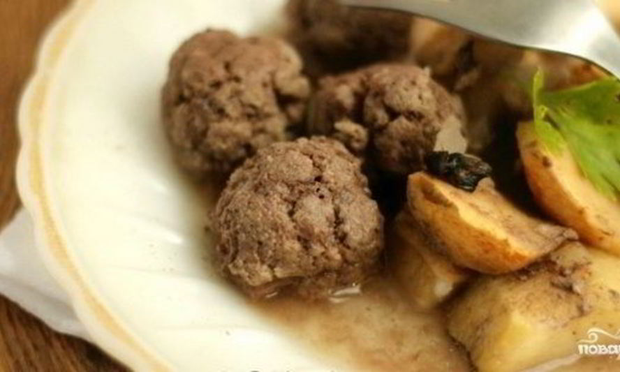 Рецепт тефтели из яблок