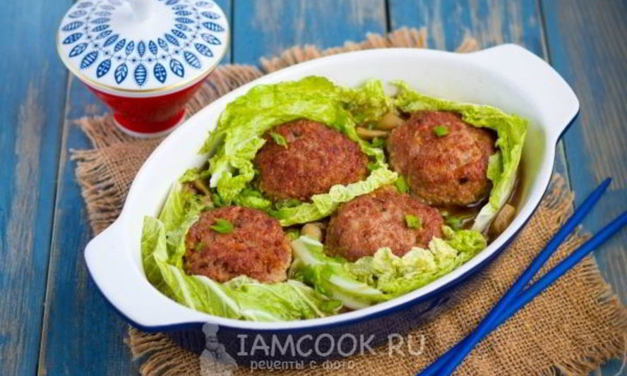 Рецепт тефтели львиные головы