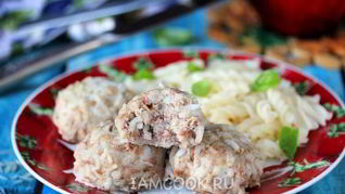 Тефтели на пару в мультиварке