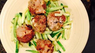 Тефтели с фетой и оливками