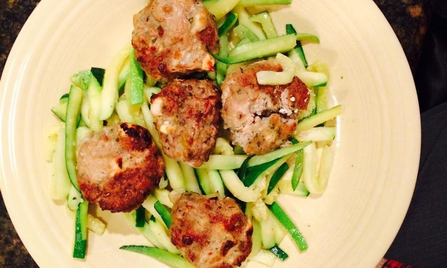 Рецепт тефтели с фетой и оливками