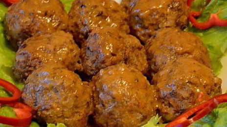 тефтели с капустой и рисом