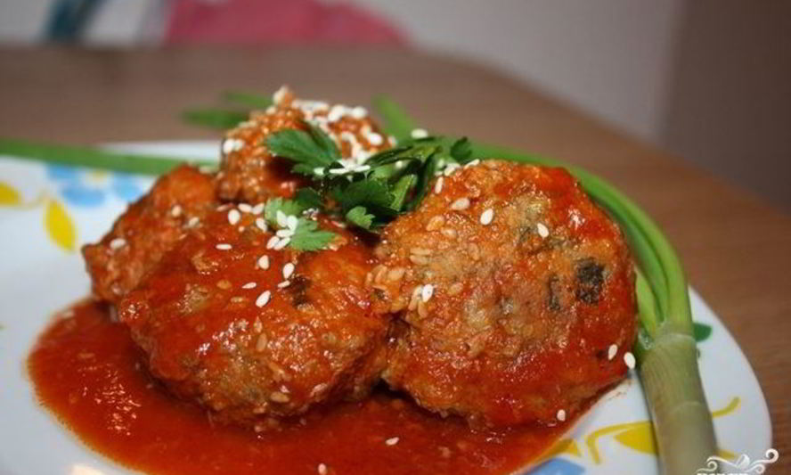 Рецепт тефтели с овощами в мультиварке