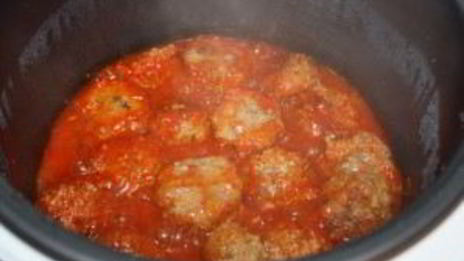 тефтели с овощами в мультиварке