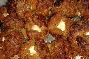 Тефтели с сыром фета