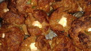 Тефтели с сыром фета