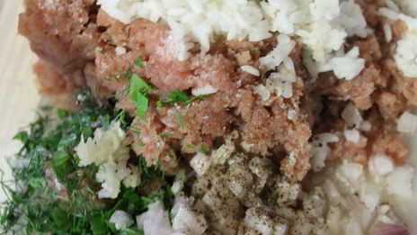 тефтели с сыром и овощами