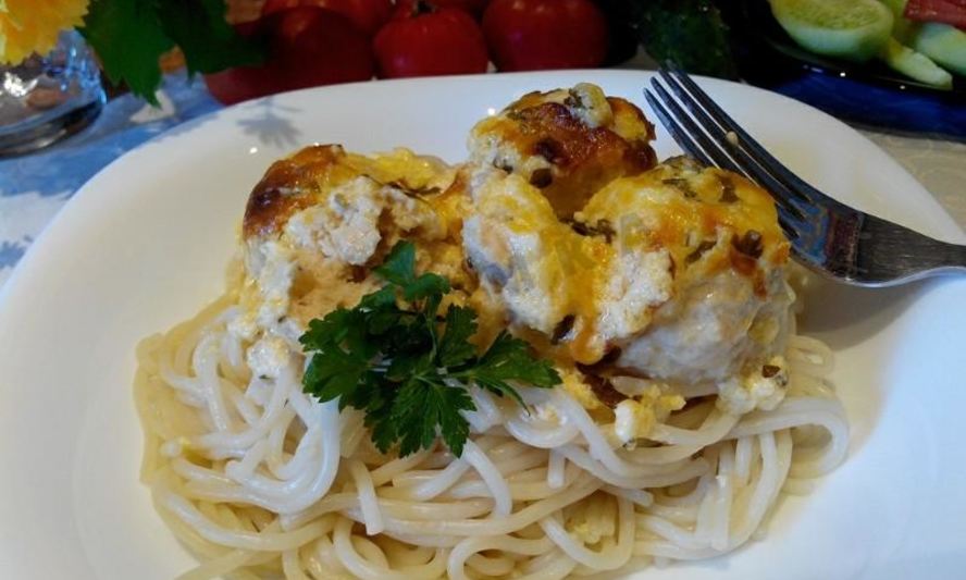 Рецепт тефтели с сыром в духовке