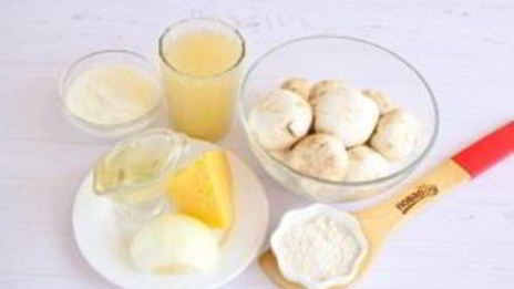 тефтели в грибном соусе под сыром