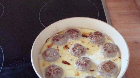 тефтели в сливочном соусе