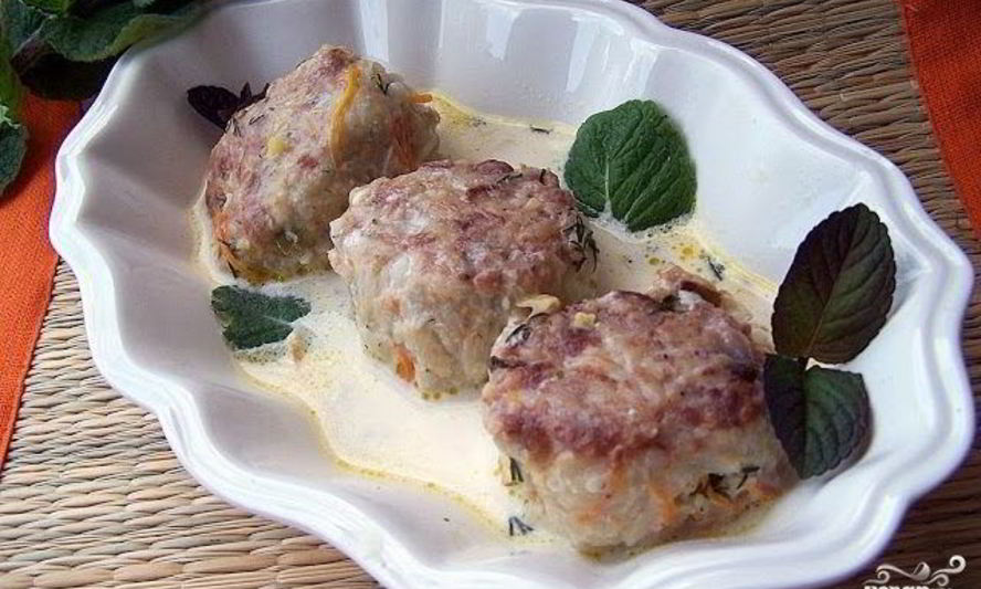 Рецепт тефтели в сметане