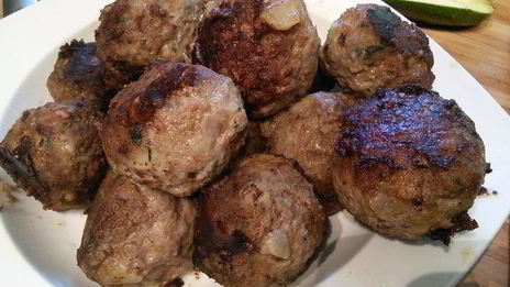 тефтели, запеченные с моцареллой