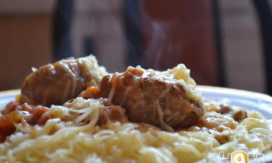 Рецепт тефтельки с томатно-марковным соусом