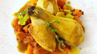 Тыквенная сирата к мясу