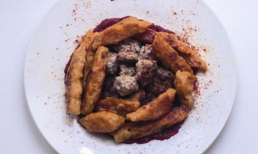 Рецепт тыквенные ньокки с тефтелями