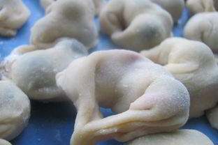 Домашние вареники с черникой