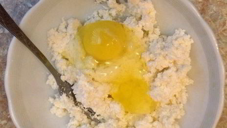 ленивые вареники с кокосовой стружкой