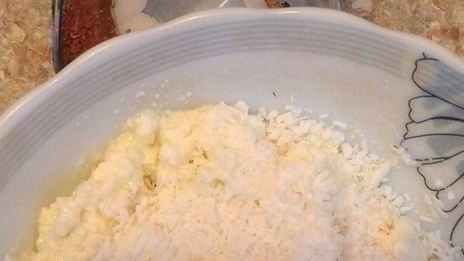 ленивые вареники с кокосовой стружкой