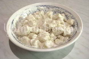 Ленивые вареники с манкой