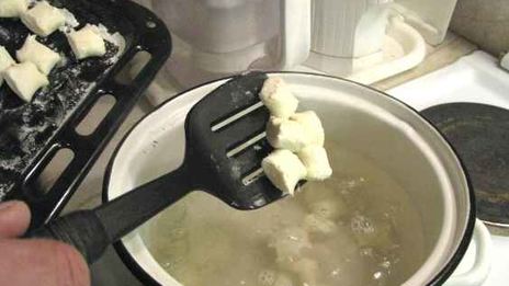 ленивые вареники с манкой