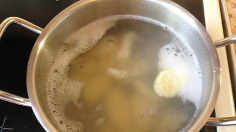 ленивые вареники с шафраном и лимонной цедрой