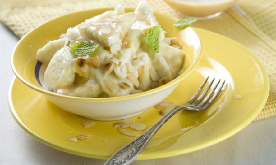 Рецепт ленивые вареники со сладким соусом