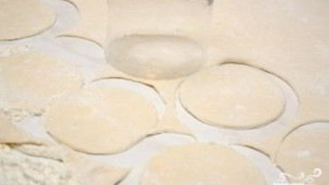 постные вареники с капустой