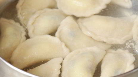 постные вареники с картофелем